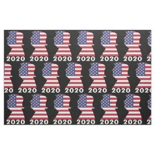 Trump-Wahl 2020-Muster Stoff
