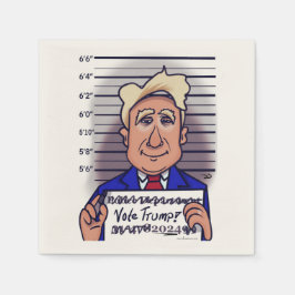 Trump wählen serviette