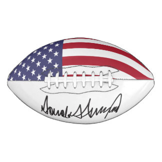 Trump-Wahlkampf des amerikanischen Präsidenten 201 Football