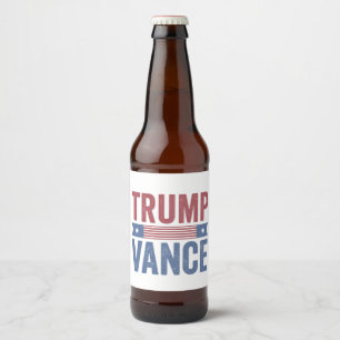 Trump wählt republikanische amerikanische Wahlen W Bierflaschenetikett