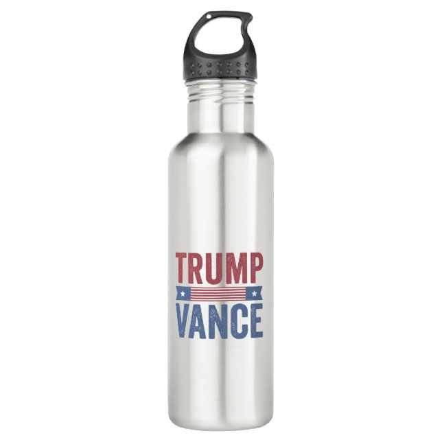 Trump wählt republikanische amerikanische Wahlen W Edelstahlflasche (Vorderseite)