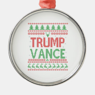 Trump wählt republikanische amerikanische Wahlen W Ornament Aus Metall