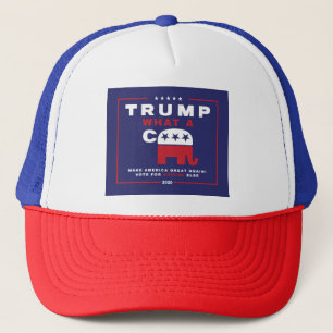Trump. Was A C*** - Anti-Trump-Kampagnenposter - Truckerkappe