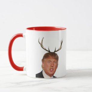 Trump Weihnachten: Hirsch, Herr Präsident Tasse