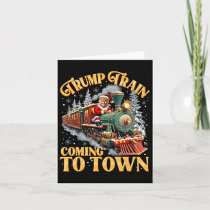 Trump: Weihnachten in die Stadt Santa Trump 2 Karte