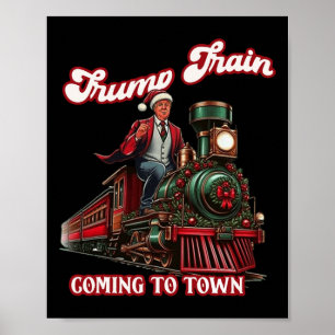 Trump: Weihnachten in die Stadt Santa Trump 2 Poster