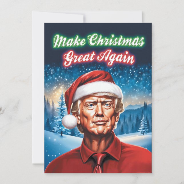 Trump - Weihnachten wieder großartig machen (Vorderseite)