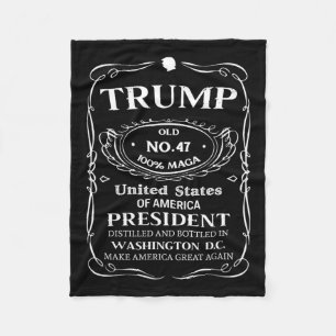 Trump Whiskey Fleecedecke