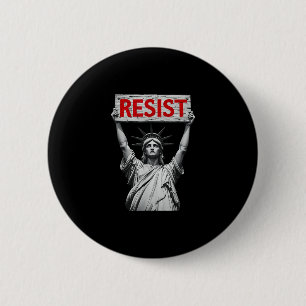 Trump widerstehe Trump Protest Anti Politische Dem Button
