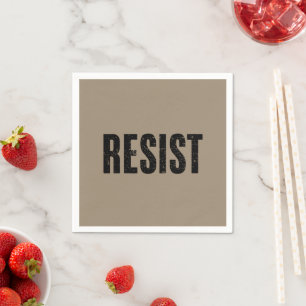 Trump widerstehen Trump Protest Anti Politische De Serviette