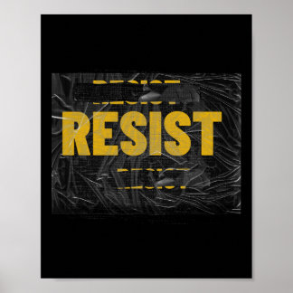 Trump widerstehen Trump Protest Anti-Politischer P Poster