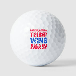 Trump - Wieder in Aktion Trump gewinnt wieder Golfball
