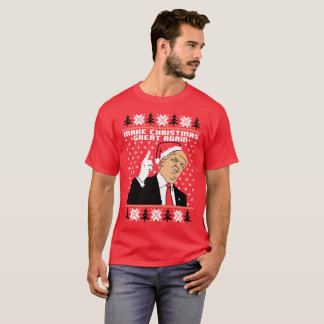 Trump wieder Weihnachtsgrün machen T-Shirt