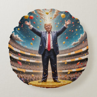 TRUMP WINING CELEBRTATION RUNDES KISSEN