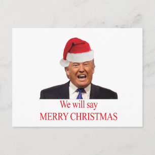 Trump: Wir werden frohe Weihnachten sagen