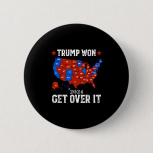 Trump wird 2024 die Wahl zum 47. Präsidenten übers Button