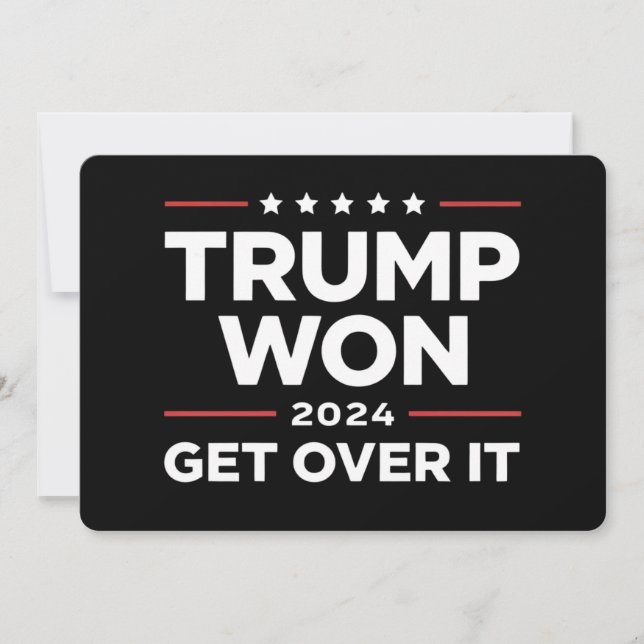 Trump wird 2024 überwinden einladung (Vorderseite)
