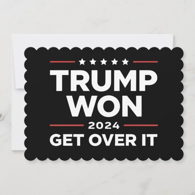 Trump wird 2024 überwinden einladung (Vorderseite)