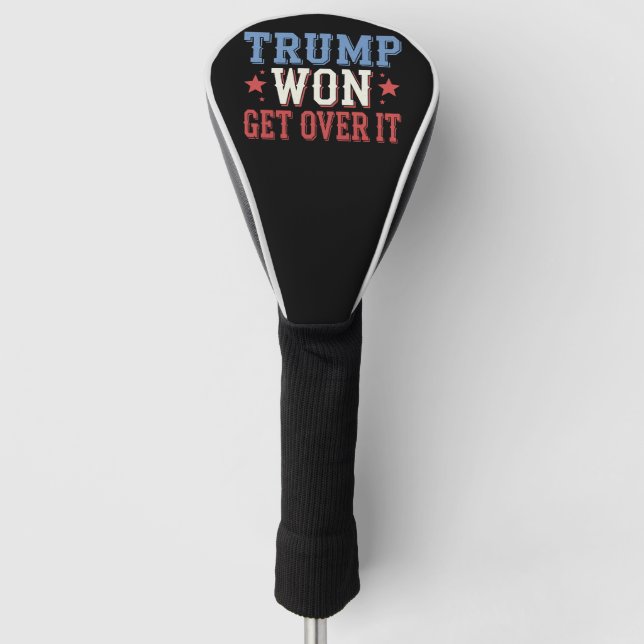 Trump wird 2024 überwinden golf headcover (Vorderseite)