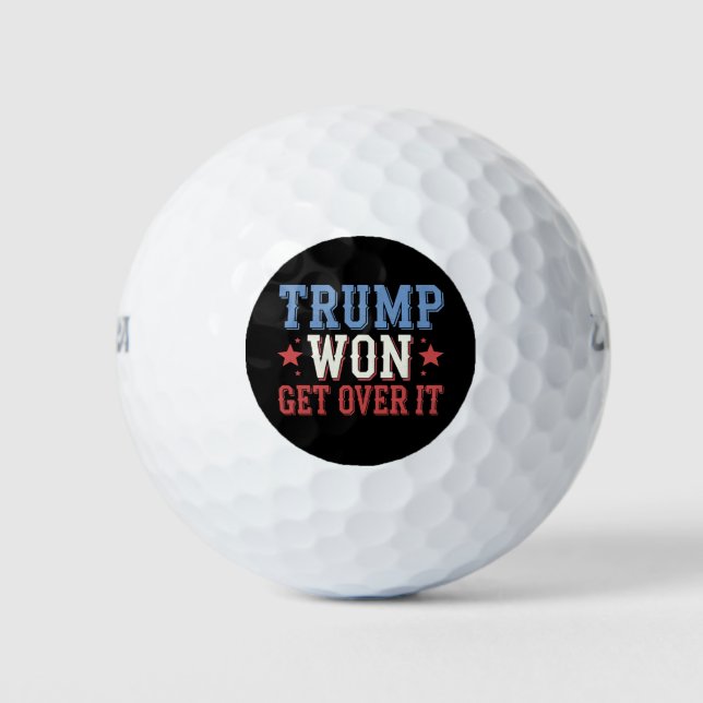 Trump wird 2024 überwinden golfball (Vorderseite)