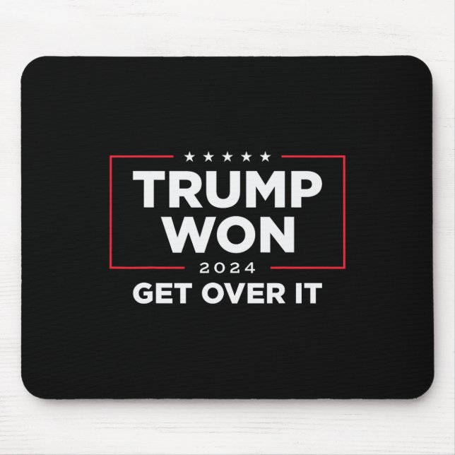 Trump wird 2024 überwinden mousepad (Vorne)