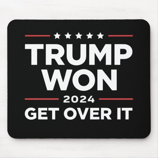Trump wird 2024 überwinden mousepad (Vorne)