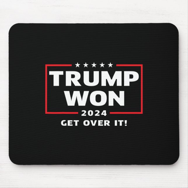 Trump wird 2024 überwinden mousepad (Vorne)