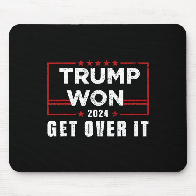 Trump wird 2024 überwinden mousepad (Vorne)