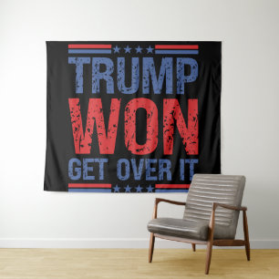 Trump wird es überwinden wandteppich