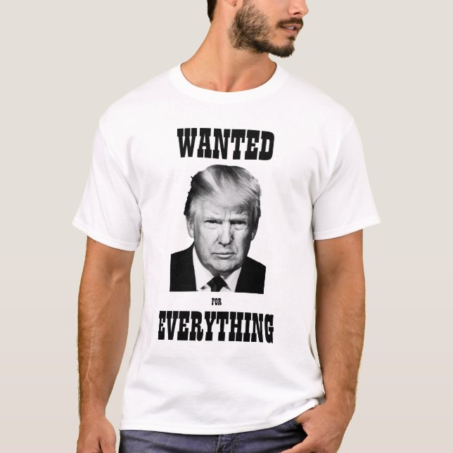 Trump Wollte Poster Insurrecrecrecrecrecrecrecrect T-Shirt (Vorderseite)
