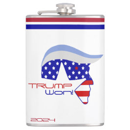 Trump Won 2024 Flachmann