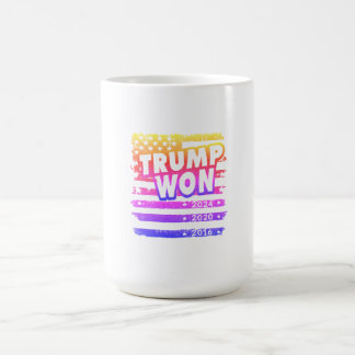 Trump Won 2024 Kaffeetasse