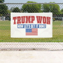 Trump Won Lasse jetzt bekommen