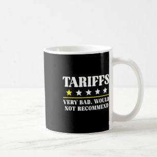 Trump Zoll USA Würde Zölle nicht empfehlen Lustig Kaffeetasse