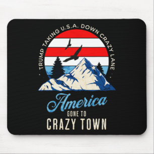 Trump-Zölle sind verrückt und führen die USA die C Mousepad