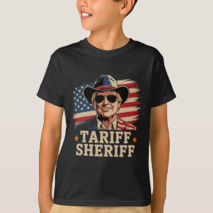 Trump Zölle Zoll Sheriff Präsident Trump Tari T-Shirt
