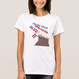 Trump-Zug entgleist - Anti-Trump - T-Shirt