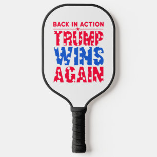 Trump - Zurück in Aktion Trump gewinnt wieder Pickleball Schläger