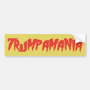 Trumpamania Autoaufkleber