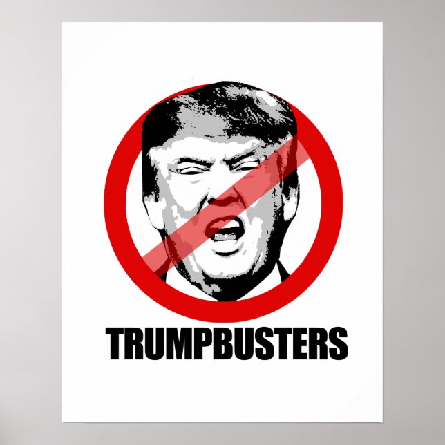 Trumpbuster Poster (Vorne)