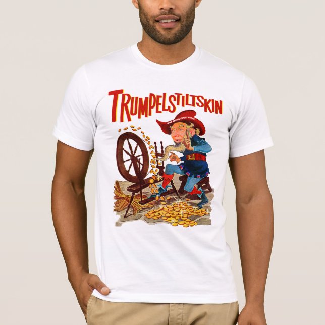 Trumpelstiltskin lustiger Donald Trump T - Shirt (Vorderseite)