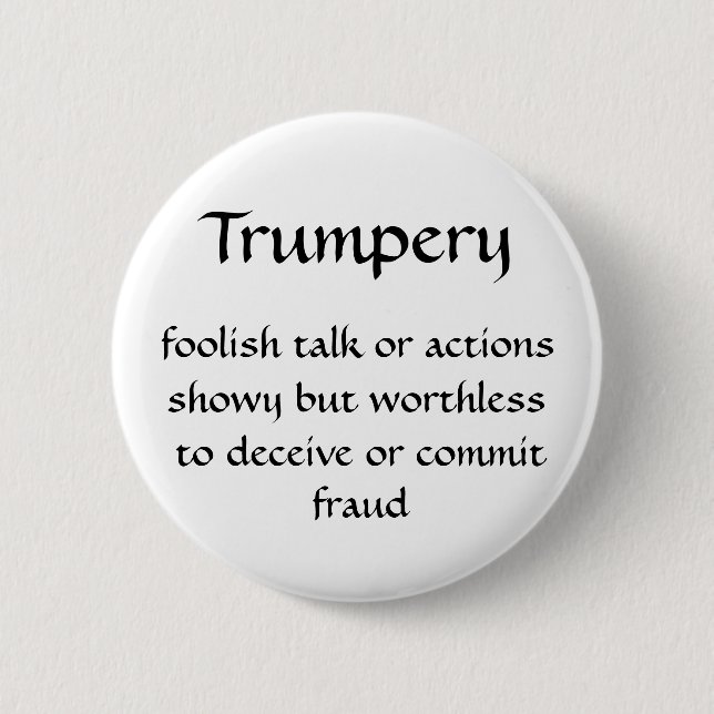 Trumpery Button (Vorderseite)