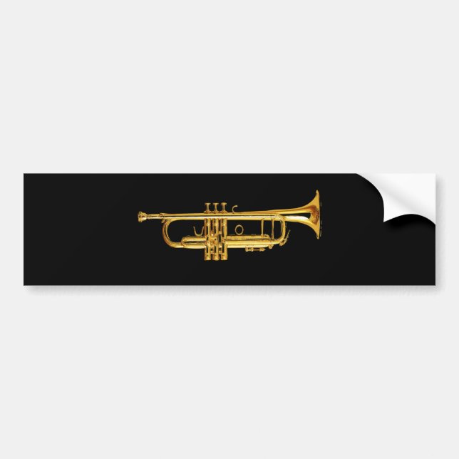 Trumpet Autoaufkleber (Vorne)