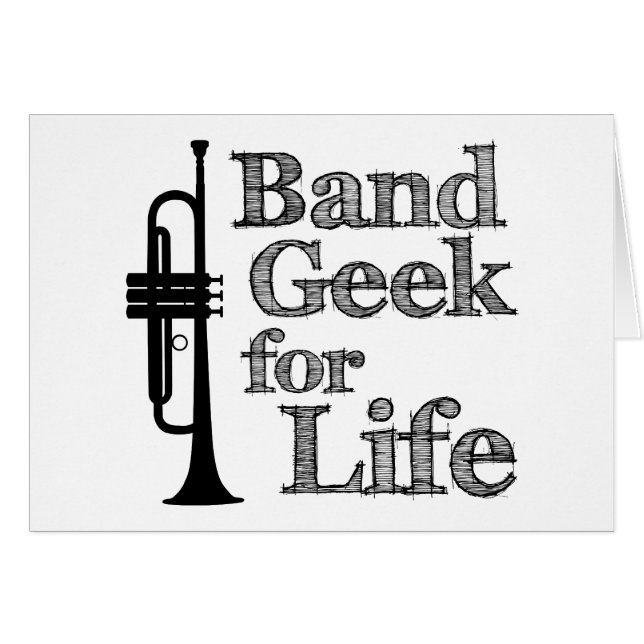 Trumpet Band Geek (Vorderseite (Horizontal))