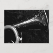 Trumpet Bell schwarz-weiß