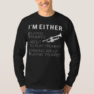 Trumpet Blasts and Laughs: Funny Trumpet T - Shirt