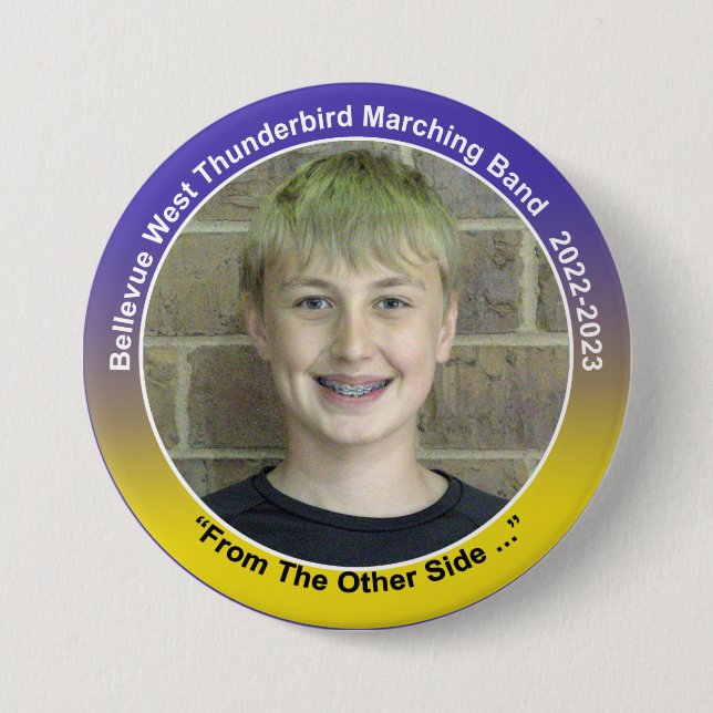 Trumpet Brett 9 Button (Vorderseite)