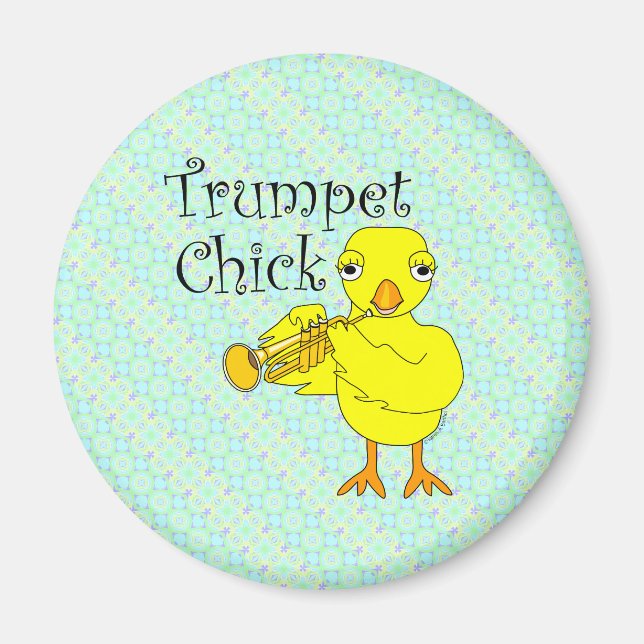 Trumpet Chick Magnet (Vorne)