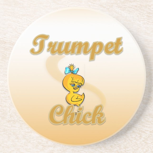 Trumpet Chick Untersetzer (Vorne)