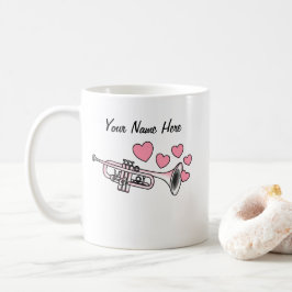 Trumpet Custom Wedding Tasse Brass Musiker